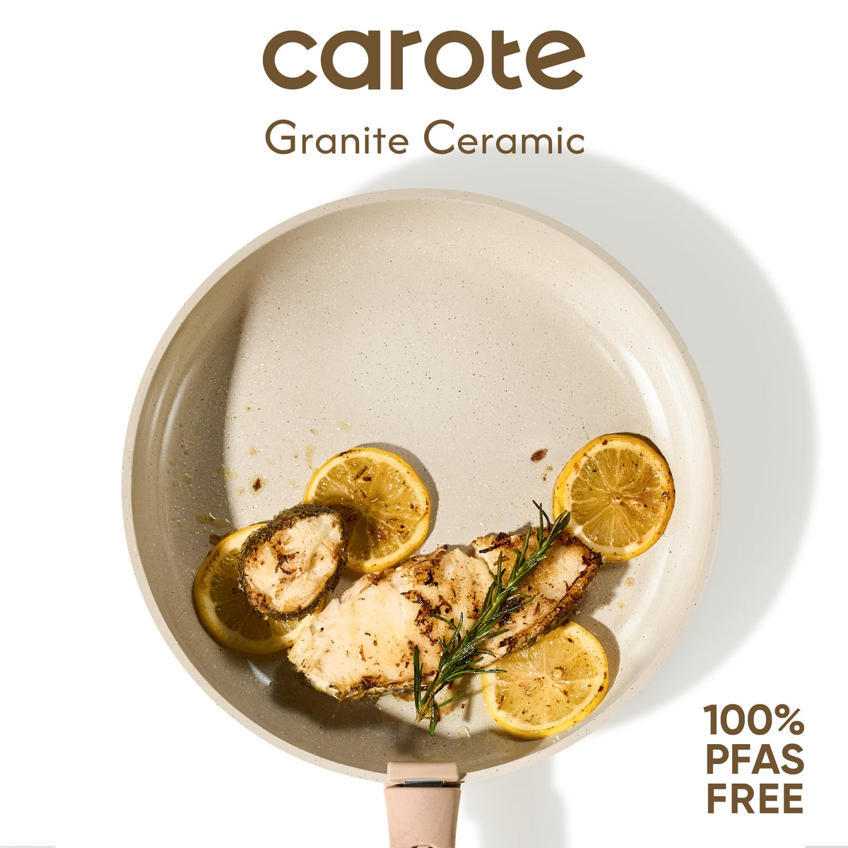 CAROTE reinforced die-cast aluminum ensures lasting performance and durability.