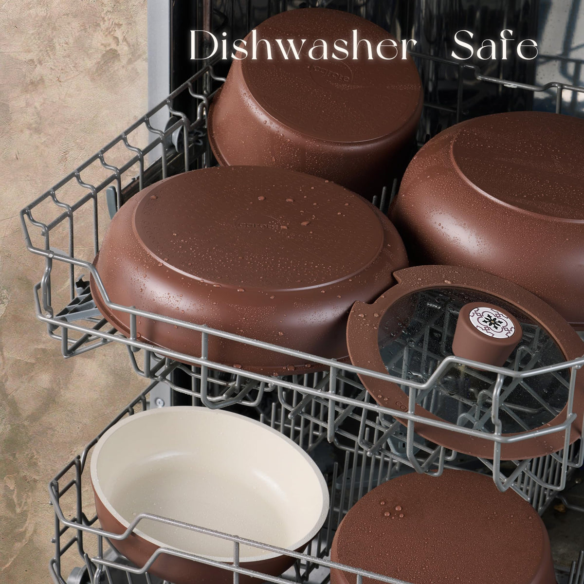 CAROTE dishwasher-safe and oven-safe design supports convenient cleanup and versatile use.