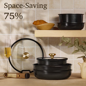 CAROTE dishwasher-safe-cookware enables quick cleanup after cooking