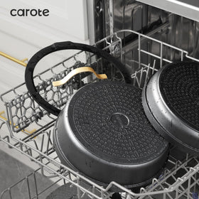 CAROTE dishwasher-safe cookware for simple cleaning after meals