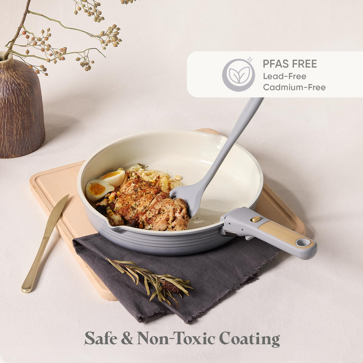 CAROTE dishwasher-safe pots and pans for effortless cleanup