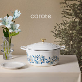 CAROTE easy-clean porcelain enamel surface for quick cleanup