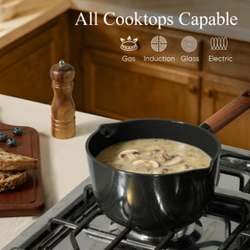 CAROTE easy-clean saucepan, rinse with soap after cooking