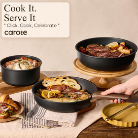 CAROTE even heat distribution for consistent cooking results.