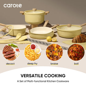 CAROTE pan image highlighting even heat distribution for consistent results