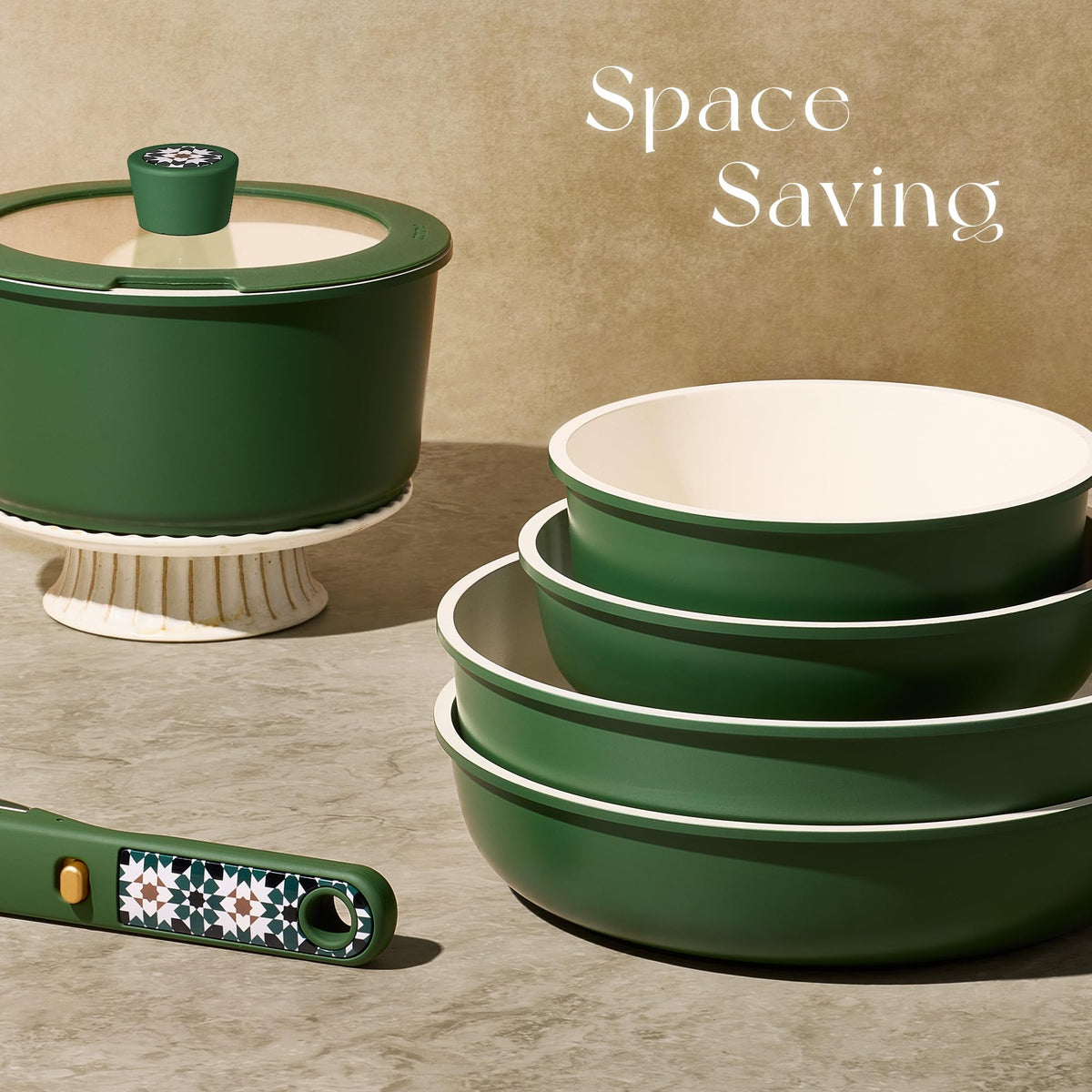 CAROTE even heat distribution prevents hotspots during cooking.