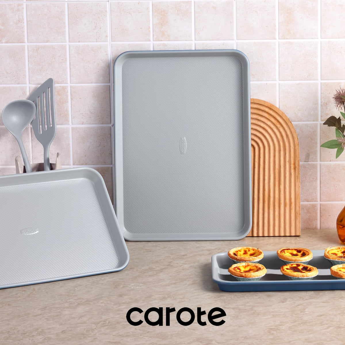 CAROTE gift-worthy bakeware set for cooks and home bakers