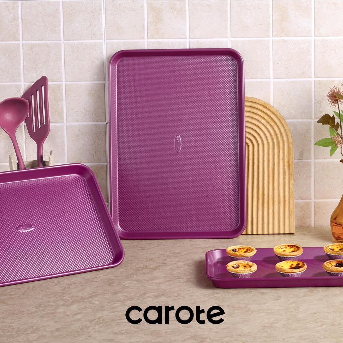 CAROTE gift-ready baking set perfect for new kitchens and home chefs
