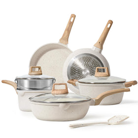 CAROTE granite nonstick set with durable coating for easy everyday cooking.