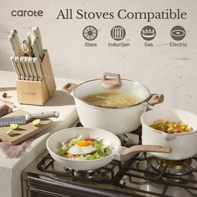 CAROTE Ice steamer insert for healthy, flavor-preserving vegetables