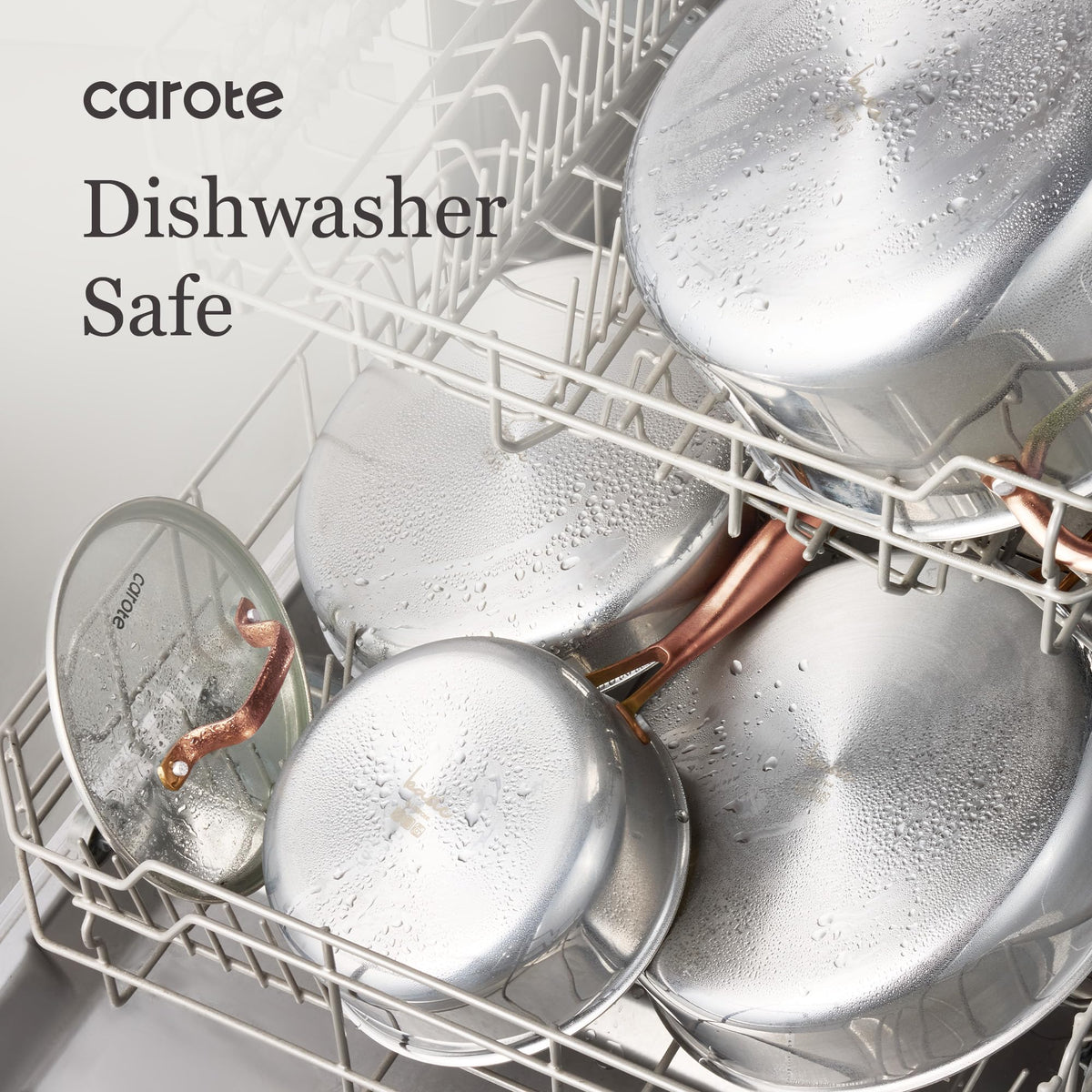 CAROTE induction-compatible cookware suitable for modern stoves and cooktops.