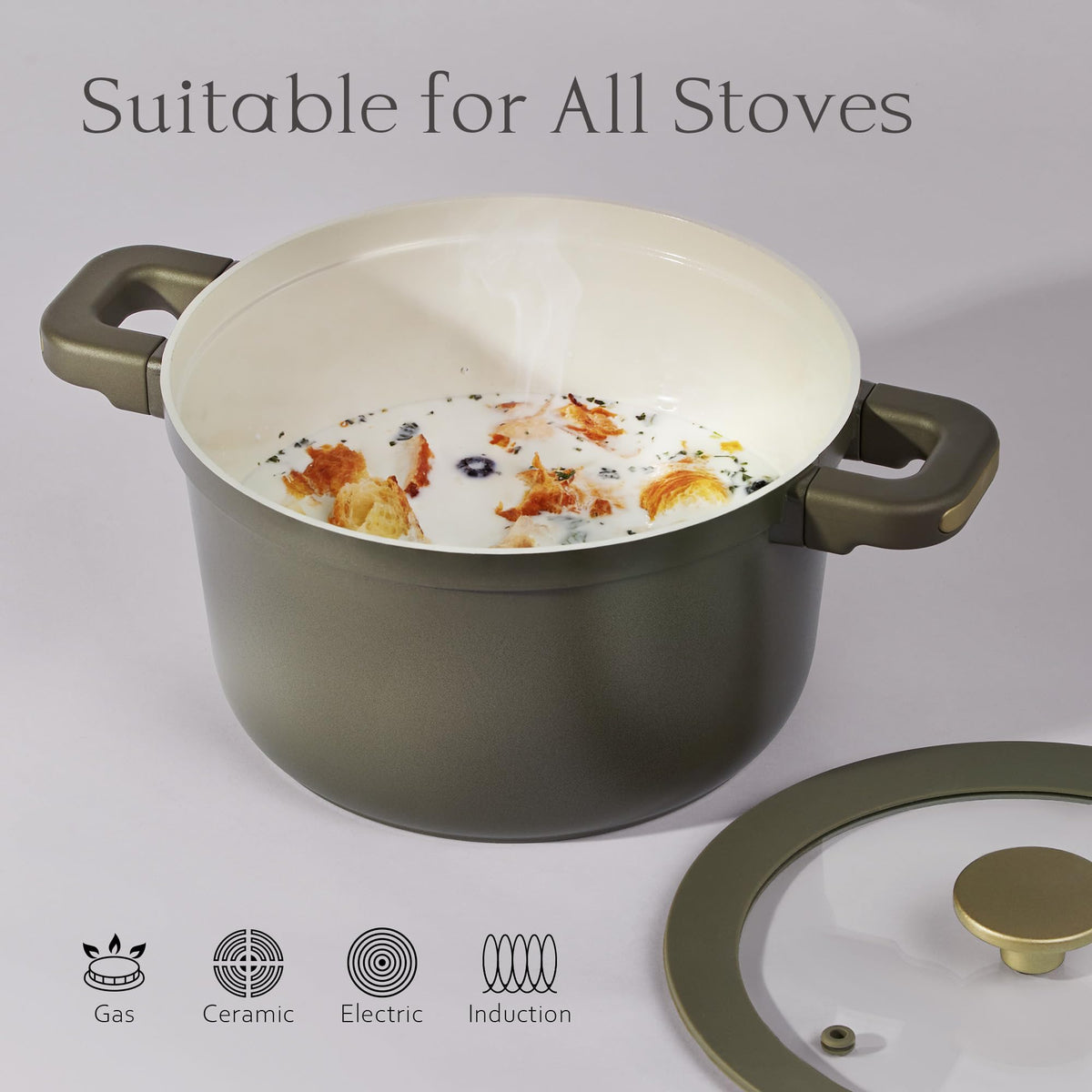 CAROTE 2QT saucepan perfect for small-batch cooking