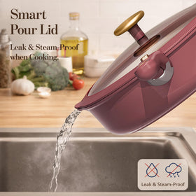 CAROTE induction-compatible cookware suitable for all cooktops
