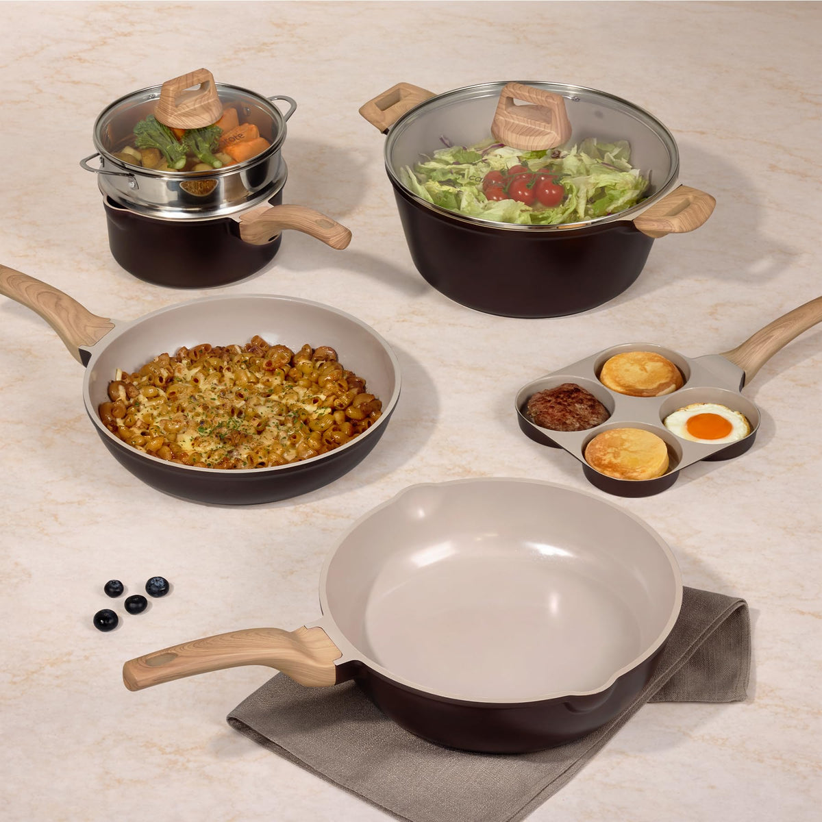CAROTE induction-ready cookware suitable for most stoves