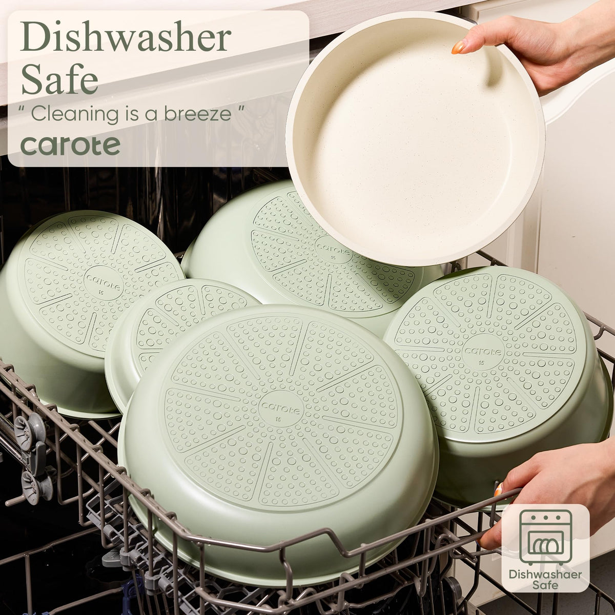 CAROTE lids and utensils included for versatile meal prep