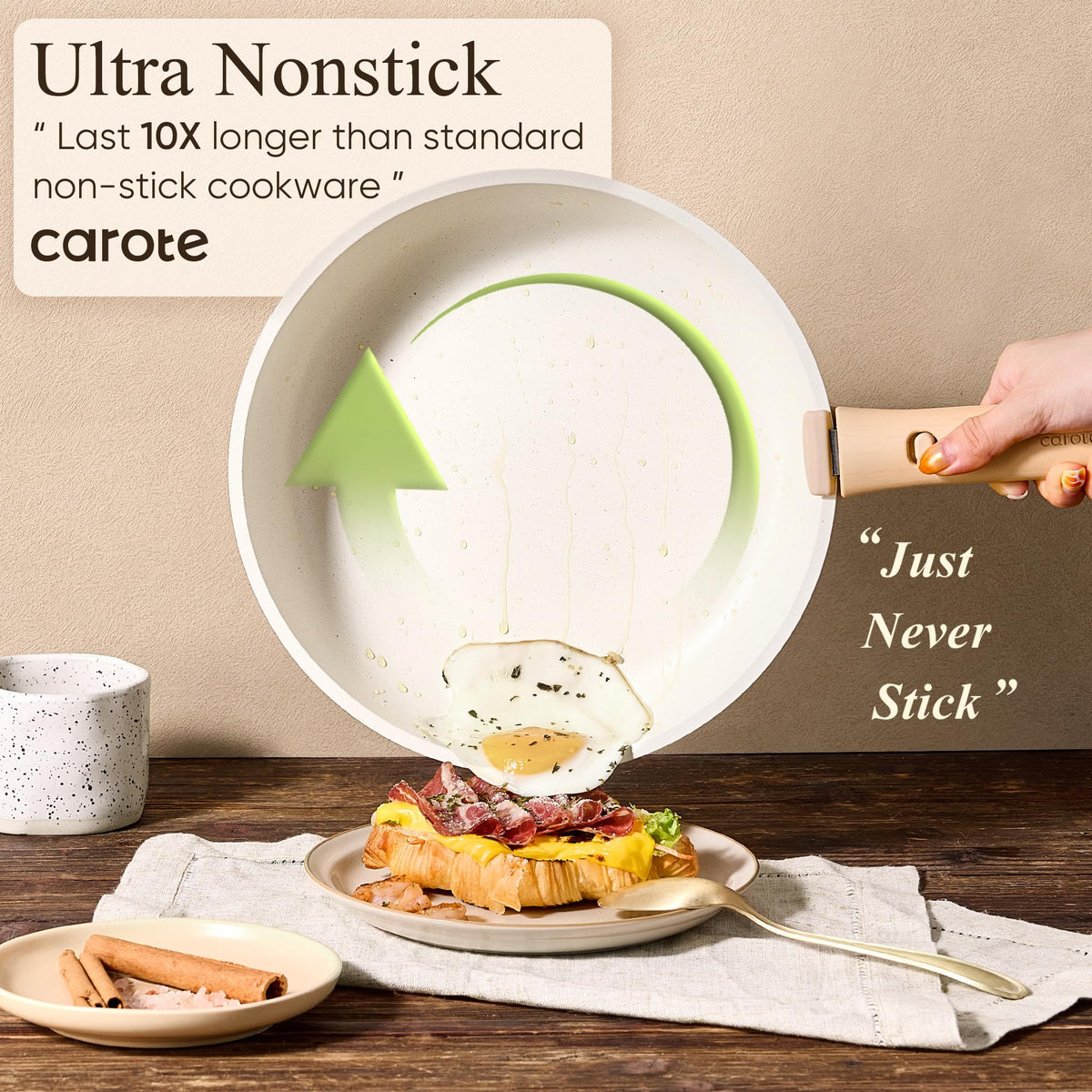 Oven, dishwasher, and fridge safe for versatile kitchen use