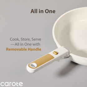 Carote oven-fridge-safe cookware for versatile prep and storage.