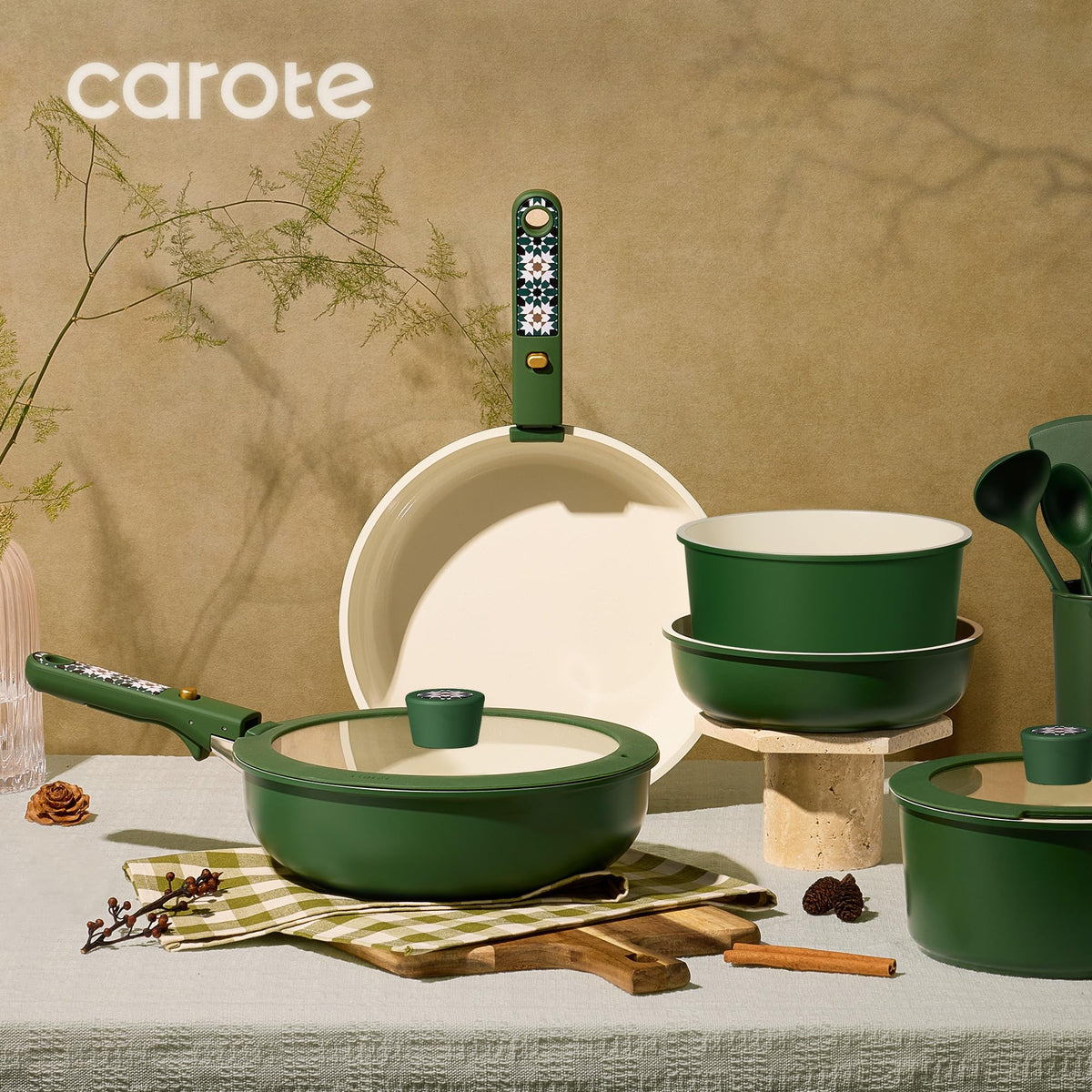 CAROTE PFAS-free cookware for safer daily meals.