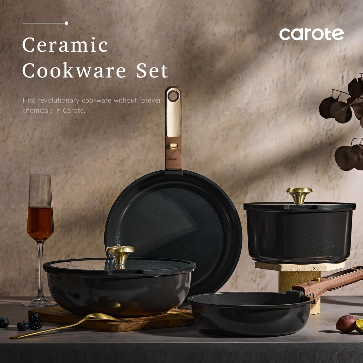 CAROTE pfas-free-cookware emphasizes safer material choices for daily use