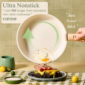 CAROTE detachable handle enables transition from stove to oven safely