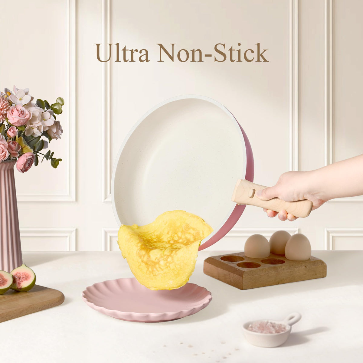 CAROTE detachable handle enables oven transitions for seamless cooking