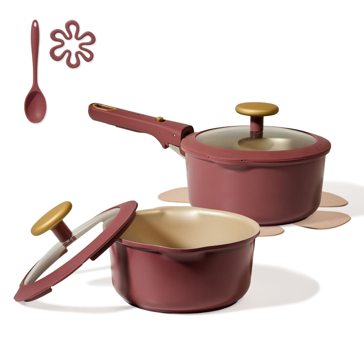 CAROTE 2qt sauce pan with lid for quick everyday meals