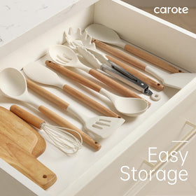 CAROTE egg whisk for light, fluffy beating of eggs.
