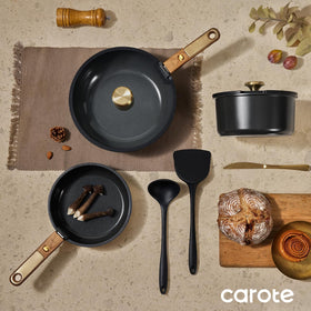 CAROTE-space-saving-storage shows detachable handles enabling flat stacking