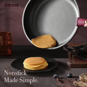 Even heat transfer and nonstick performance support easy cooking