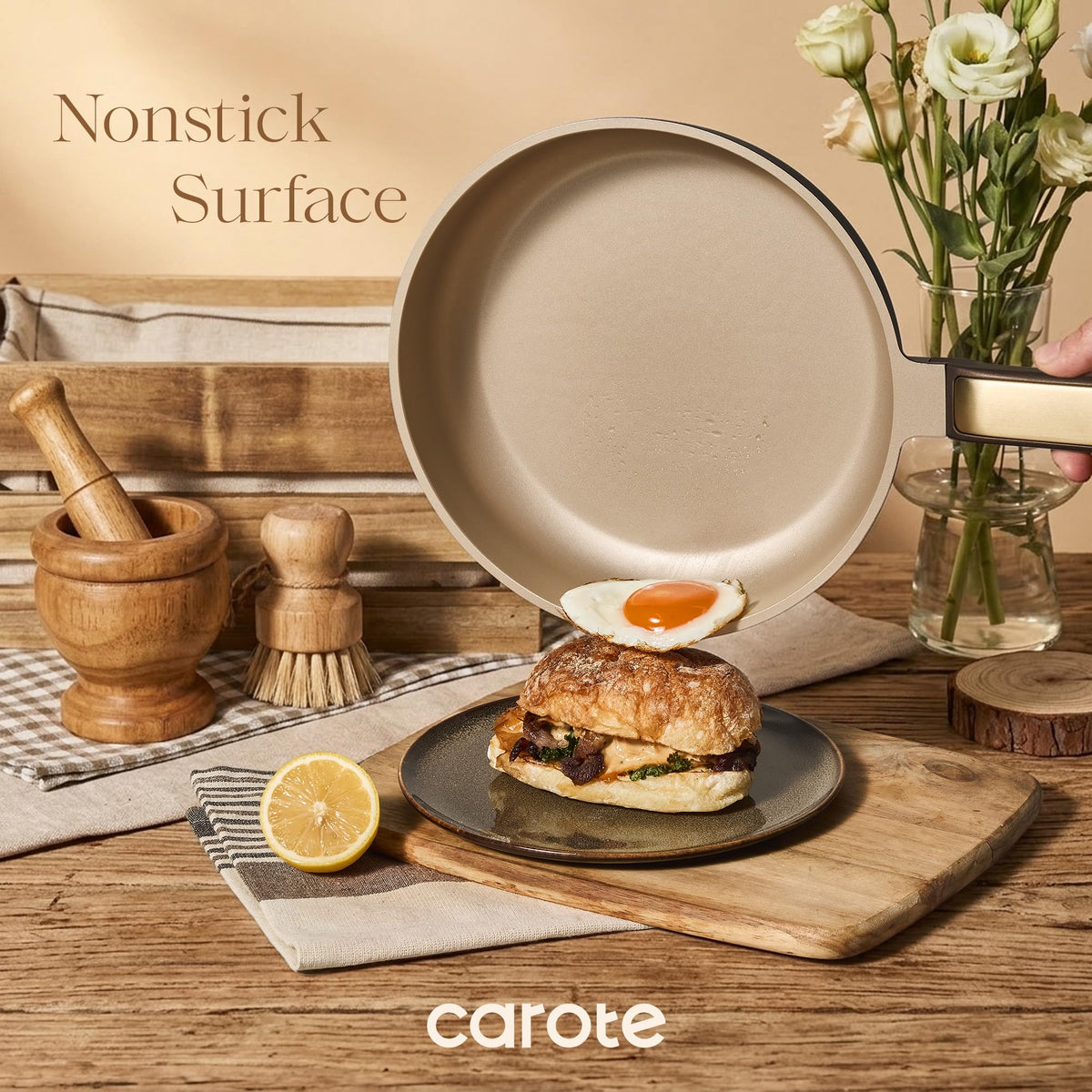CAROTE stay-cool handles improve safety during transfers