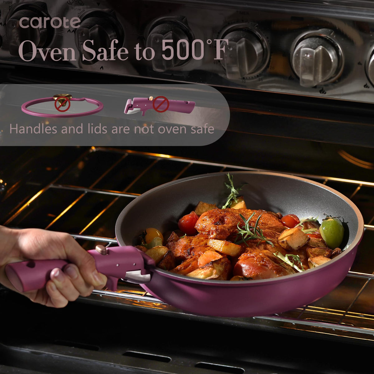 Induction-compatible cookware suitable for all cooktops