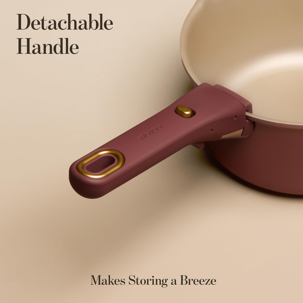 CAROTE titanium reinforced nonstick interior aids release