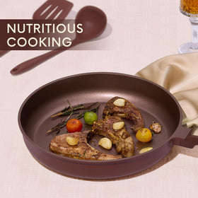 CAROTE utensils and pan protectors help keep cookware organized and surfaces safe