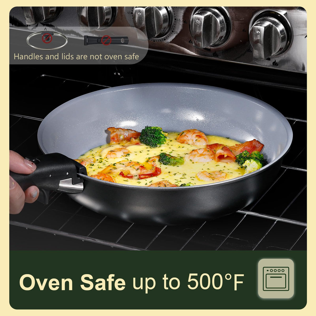 CAROTE included utensils set simplifies prep and serving tasks.