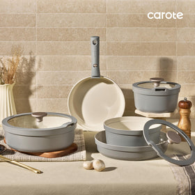 CAROTE utensils, trivets, and pan protectors for organized prep.