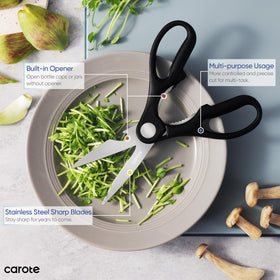 CAROTE 5-inch utility knife configured for versatile kitchen tasks.
