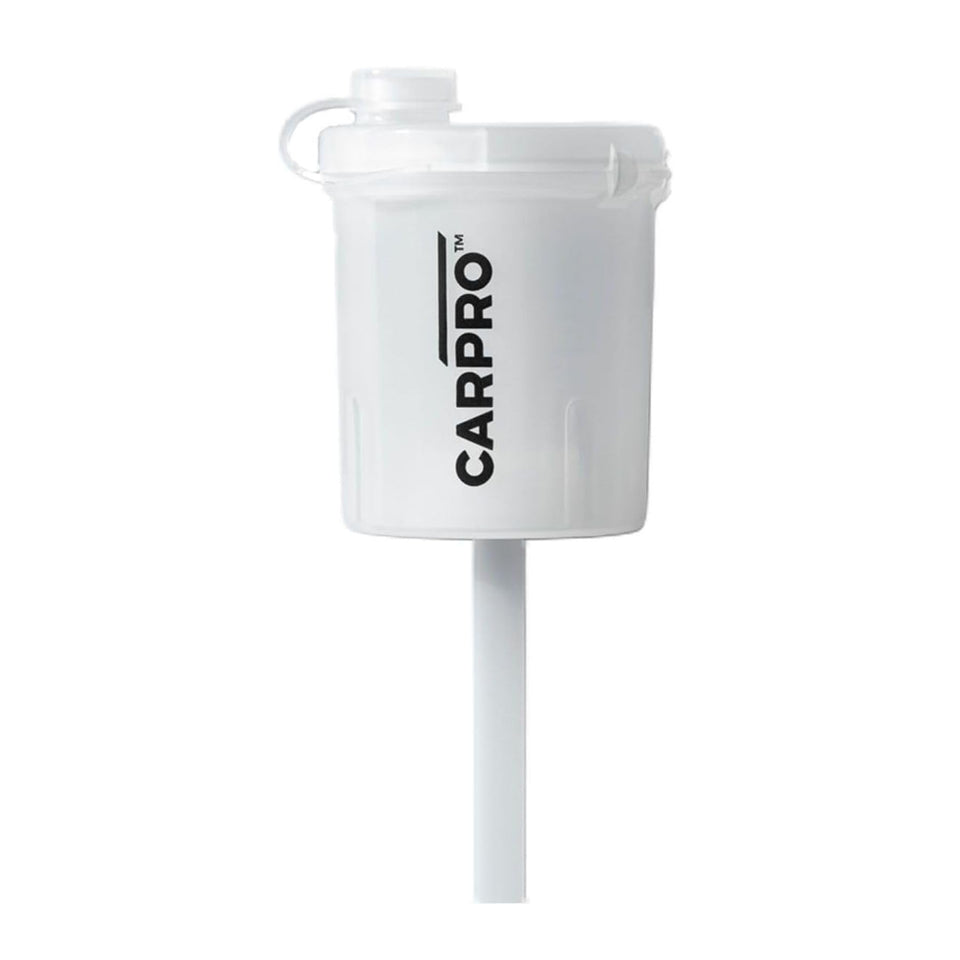 CARPRO Measure attached to a bottle for precise dilution.