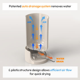 Carrotez Utensil Drying Holder easy-care hand wash friendly.