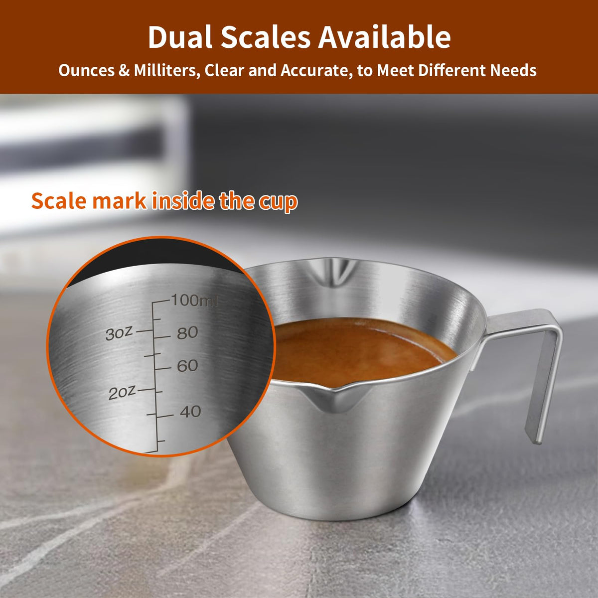 Carrottimes versatile pour cup works with coffee, desserts, cocktails, and more.