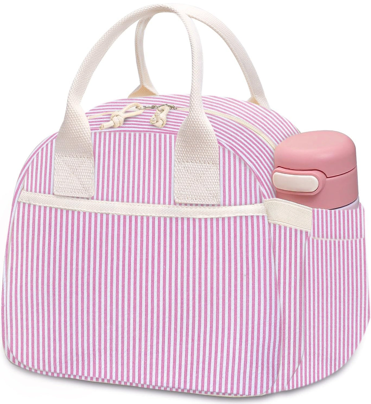 Carry bloom corduroy lunch bag makes a versatile gift for women.