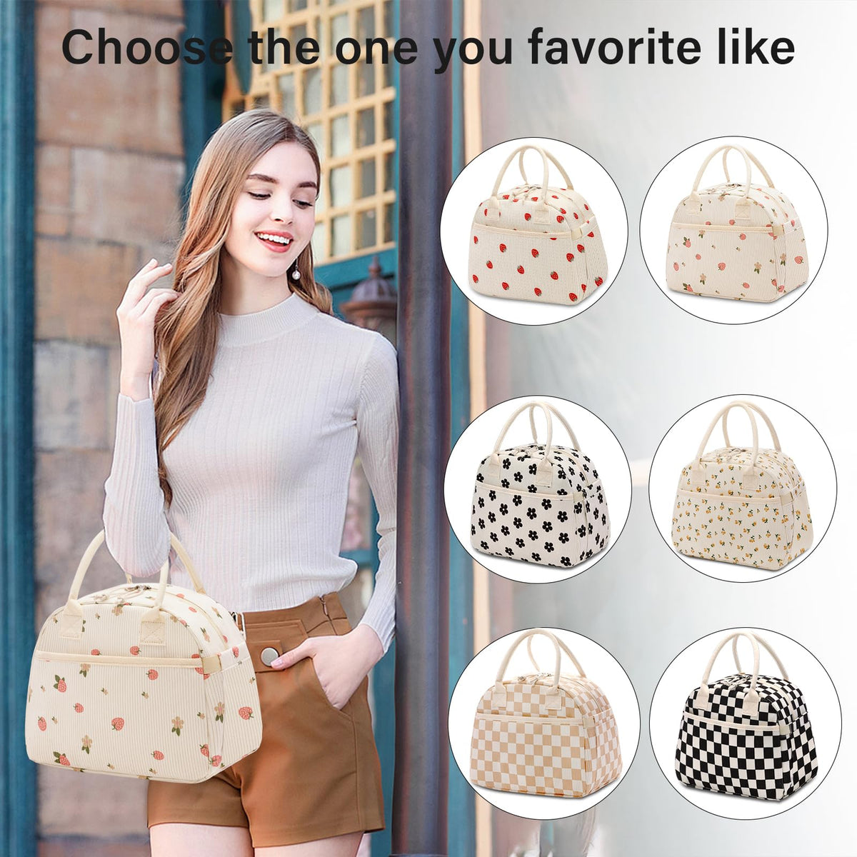 Carry bloom durable zippers and reinforced handles for daily use