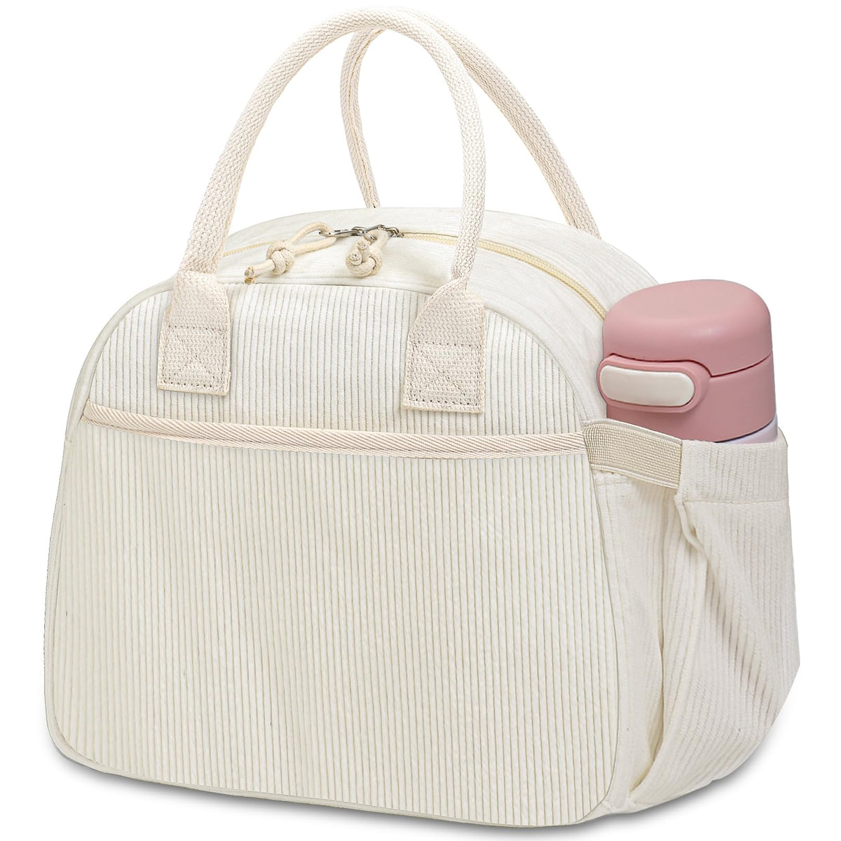 Carry Bloom reinforced handles offer comfortable grip during transport.