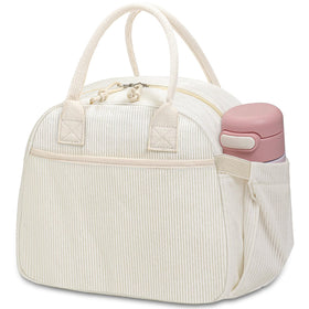 Carry Bloom reinforced handles offer comfortable grip during transport.