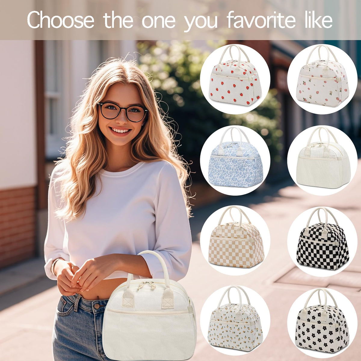 Carry bloom multi-use bag works for work, picnics, beach days, or gifting