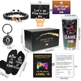 Carselage tiger eye bracelet with black beads symbolizes courage for teens