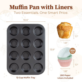 CARTMAN nonstick surface ensures effortless release and cleanup.
