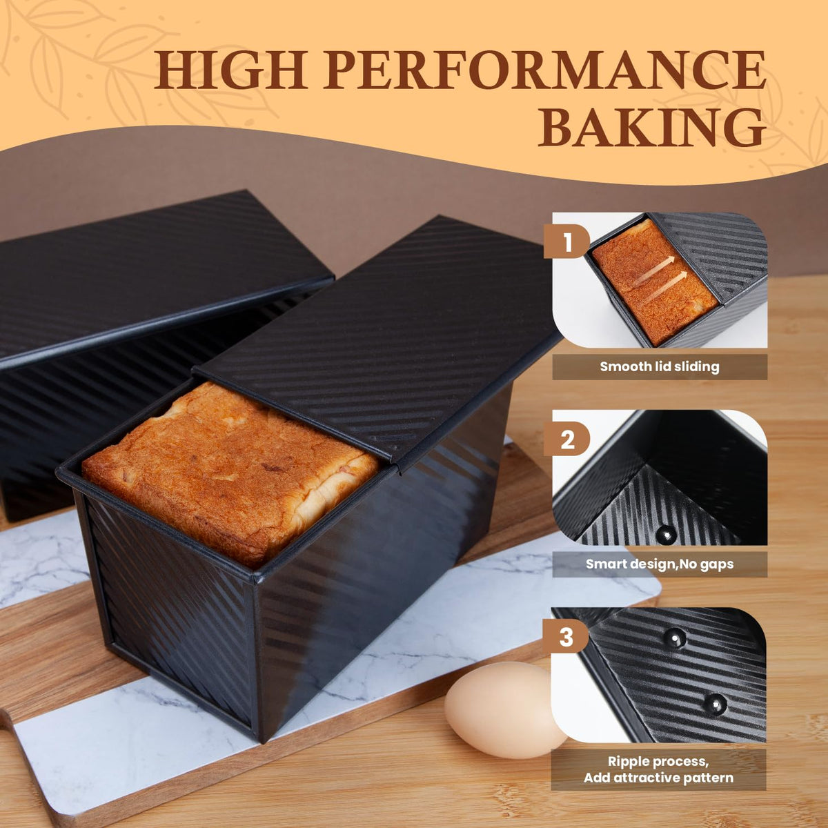 CARTMAN silicone pastry brush enables even glazing on loaves