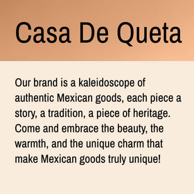 Casa De Queta tortilla warmer Mexican-style design highlights heritage and practical warmth.