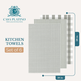 Casa Platino 18x28 close-up shows soft, absorbent cotton weave