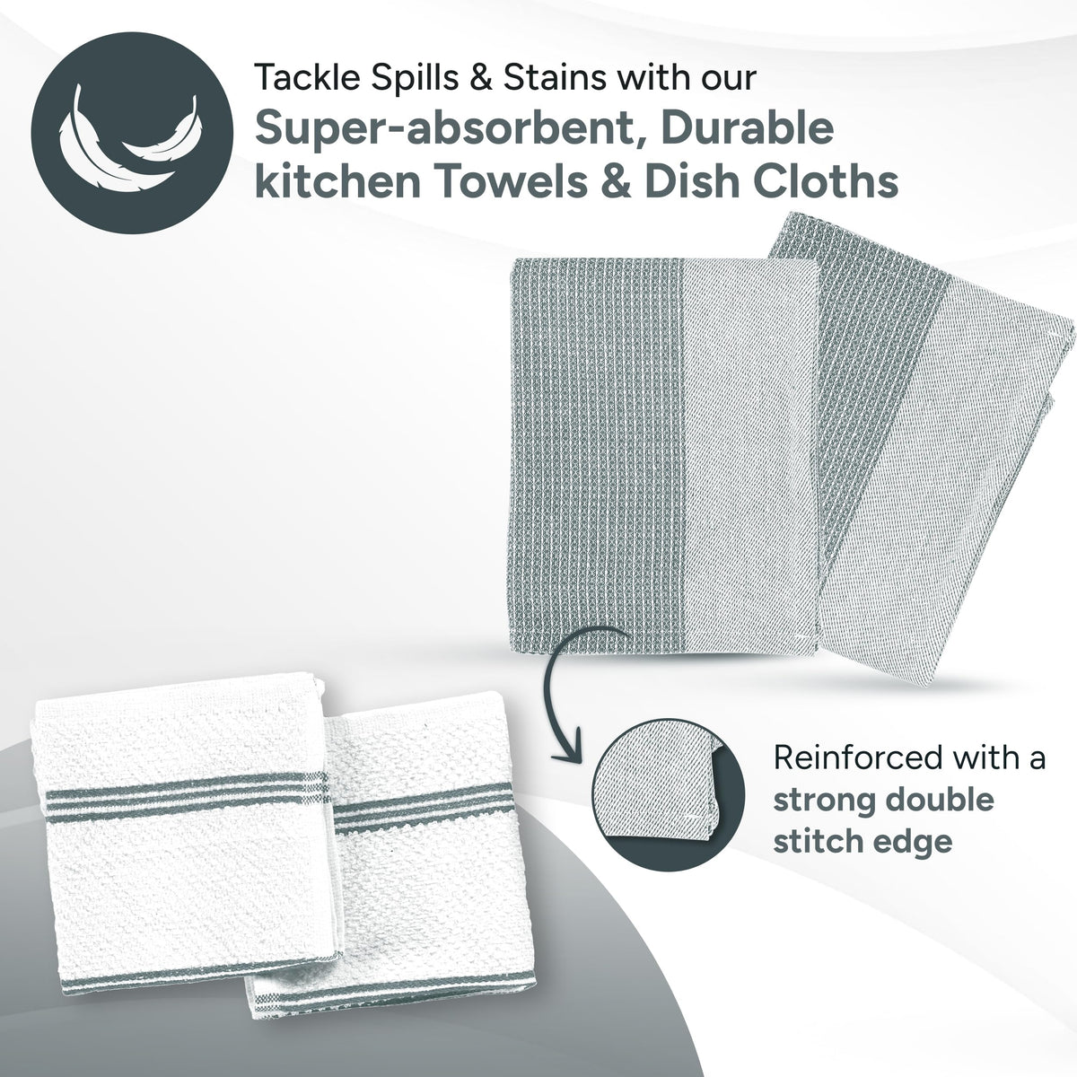 Casa Platino oven mitts withstand up to 500°F for safe handling.